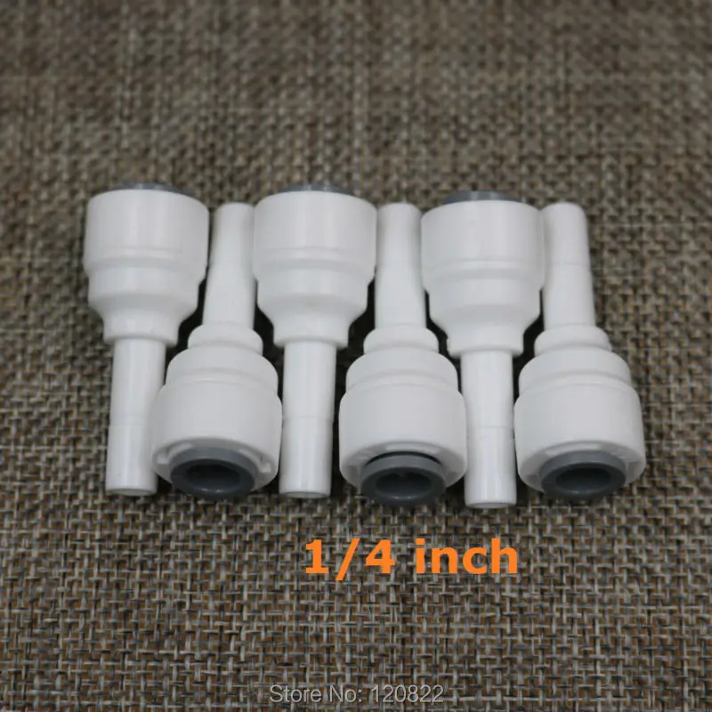 6pcs/set 1/4" OD Tube Hose Quick Connection Pushfit OD Plug Connector Type Sraight Fitting Water Reverse Osmosis Aquarium System
6pcs/set 1/4" OD Tube Hose Quick Connection Pushfit OD Plug Connector Type Sraight Fitting Water Reverse Osmosis Aquarium System