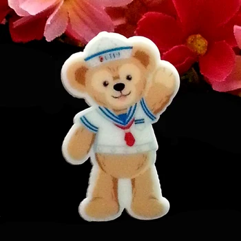 40pcs/Lot 37x24mm Cartoon Bear Duffy Planar Resins Cabochon Flat Back Resins Hair Bow Center Card Making Craft
40pcs/Lot 37x24mm Cartoon Bear Duffy Planar Resins Cabochon Flat Back Resins Hair Bow Center Card Making Craft