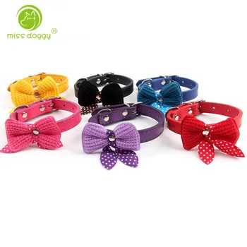6 Colors 3 Sizes Adjustable Dog Collar Knit Bowknot Accessories Collar for Dogs Small Puppy Pet Cats Collar perro Necklace
6 Colors 3 Sizes Adjustable Dog Collar Knit Bowknot Accessories Collar for Dogs Small Puppy Pet Cats Collar perro Necklace
