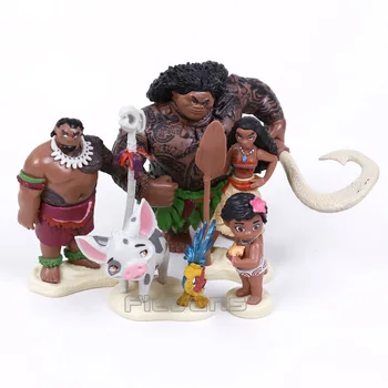 Princess Moana 5pcs/set Moana Maui Heihei Waialik Chief Tui Figures Toys Children Gifts
Princess Moana 5pcs/set Moana Maui Heihei Waialik Chief Tui Figures Toys Children Gifts