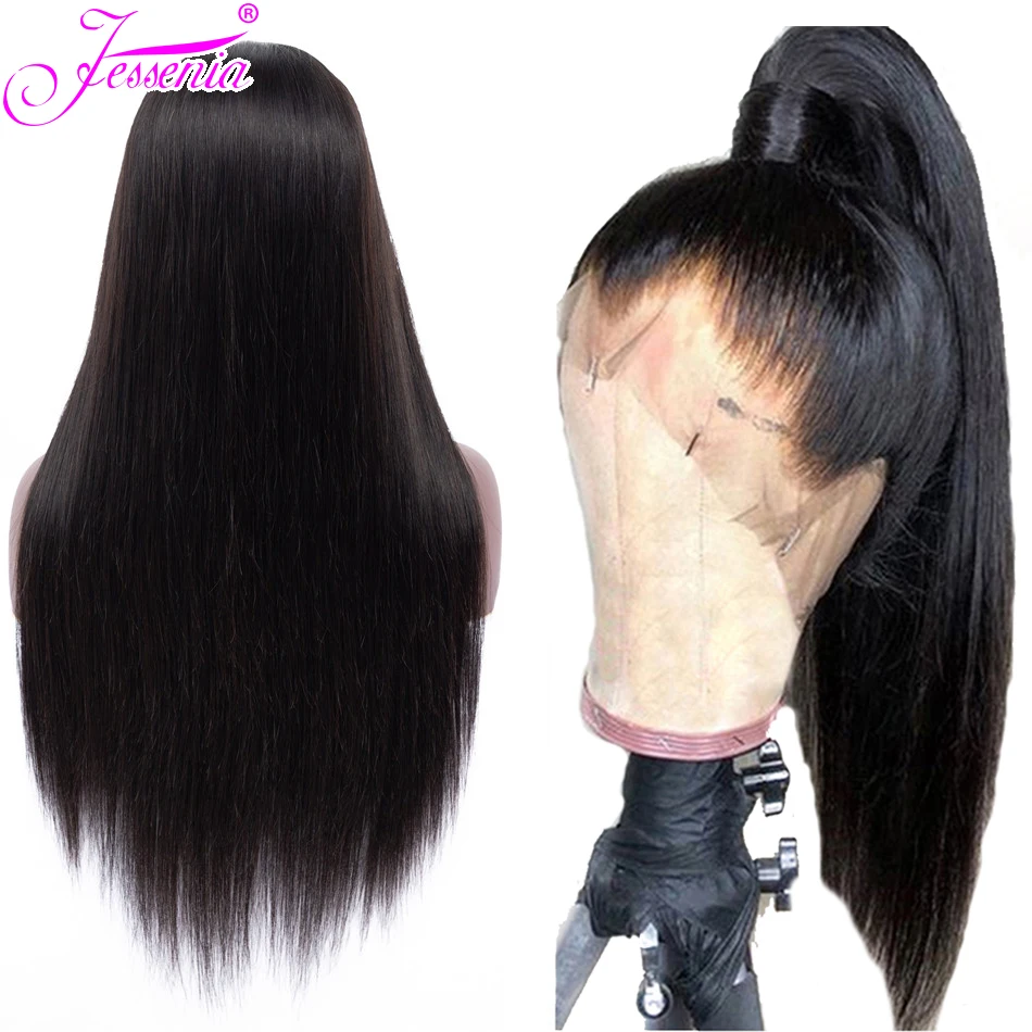 13*4 Lace Front Human Hair Wigs Brazilian Straight Hair Wig 150 Density Lace Frontal Wig pre plucked with baby hair
13*4 Lace Front Human Hair Wigs Brazilian Straight Hair Wig 150 Density Lace Frontal Wig pre plucked with baby hair