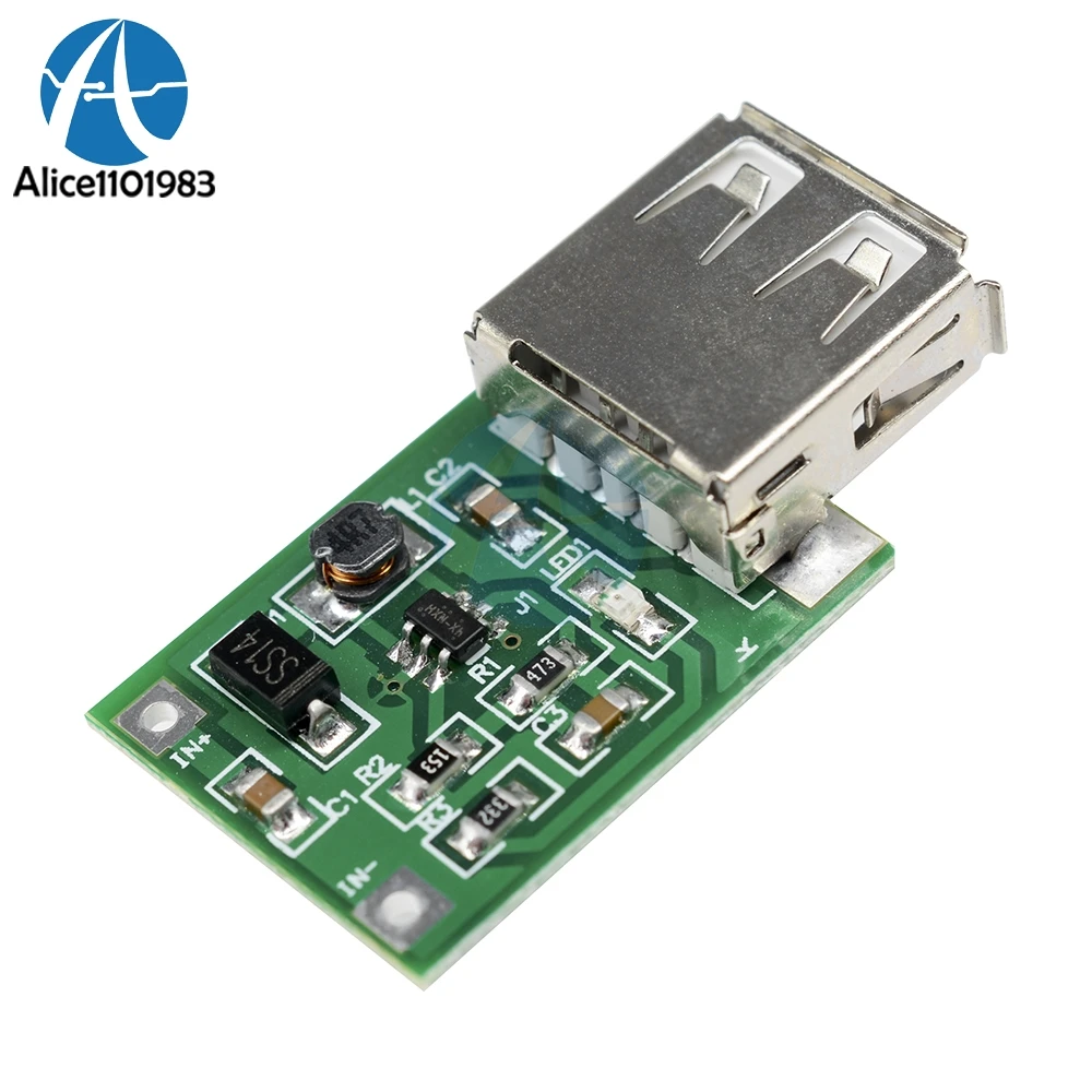 DC-DC Any 0.9V-5V to 5V Max 600MA Step-Up Booster Board USB Mobile Power Supply Module USB Female AA Battery Output 200mA-300mA
DC-DC Any 0.9V-5V to 5V Max 600MA Step-Up Booster Board USB Mobile Power Supply Module USB Female AA Battery Output 200mA-300mA