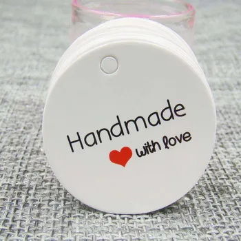 1.18inch white/ kraft print paper tags stock 100PCS hand made tag with love paper Tag for DIY Gift box handmade favors
1.18inch white/ kraft print paper tags stock 100PCS hand made tag with love paper Tag for DIY Gift box handmade favors