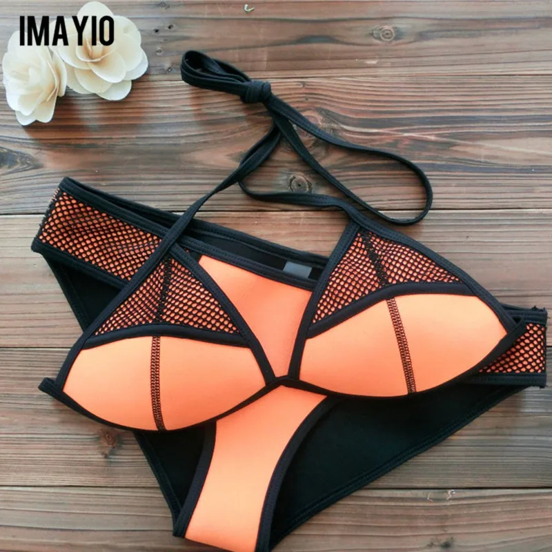 Imayio Bikini set Swimwear Woman Neoprene Bikinis Women New Summer 2017 Sexy Swimsuit Bathing Suit Push Up Bathsuit Triangle
Imayio Bikini set Swimwear Woman Neoprene Bikinis Women New Summer 2017 Sexy Swimsuit Bathing Suit Push Up Bathsuit Triangle