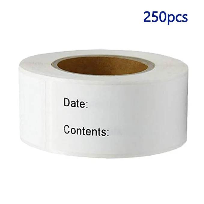 1 x 3'' Self-Adhesive Removable Freezer Food Labels stickers Easy Clean Cooler Food Storage Freezer kitchen decoration sticker
1 x 3'' Self-Adhesive Removable Freezer Food Labels stickers Easy Clean Cooler Food Storage Freezer kitchen decoration sticker