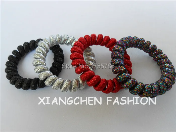 10pcs/lot Fashion Glittering Fabric Telephone Wire Ealstic Hair Band Ponytail Holders Hair Accessories Scrunchy Bracelets
10pcs/lot Fashion Glittering Fabric Telephone Wire Ealstic Hair Band Ponytail Holders Hair Accessories Scrunchy Bracelets