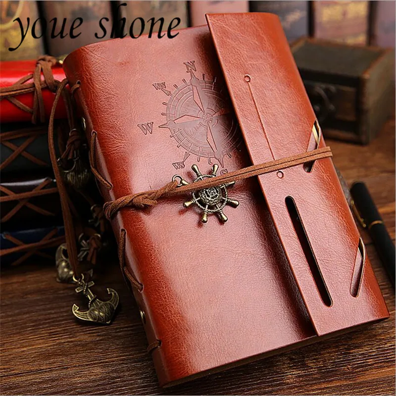 2018 Hot sale Retro Notebook Diary Notepad Pirate Anchors PU Leather Note Book Replaceable Stationery Gift Traveler Portable
2018 Hot sale Retro Notebook Diary Notepad Pirate Anchors PU Leather Note Book Replaceable Stationery Gift Traveler Portable