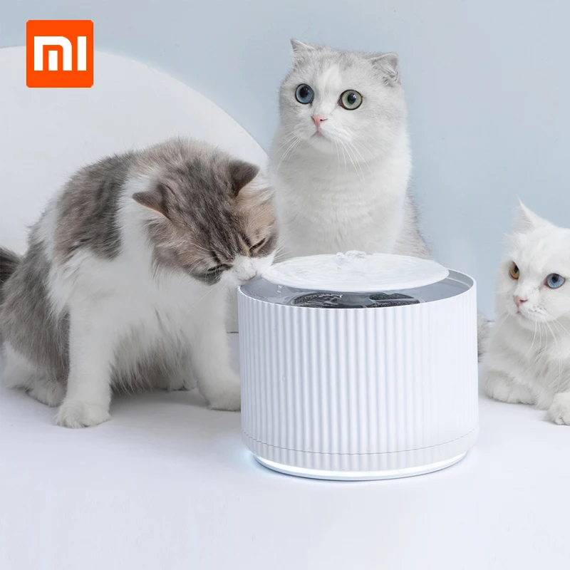 Xiaomi Smart Cat Water Dispenser Water Purifier 5 Layer Filter Clean Flow Water Open Drinking Tray Pet Drinking Fountain
Xiaomi Smart Cat Water Dispenser Water Purifier 5 Layer Filter Clean Flow Water Open Drinking Tray Pet Drinking Fountain
