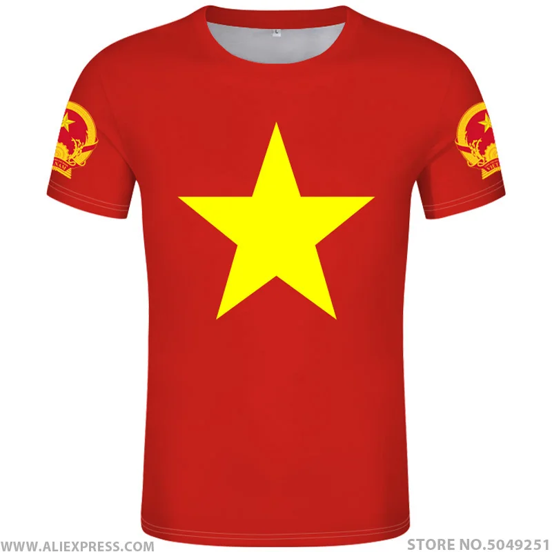 VIET NAM t shirt diy free custom made name number vnm t-shirt nation flag vn vietnam vietnamese country text print photo clothes
VIET NAM t shirt diy free custom made name number vnm t-shirt nation flag vn vietnam vietnamese country text print photo clothes