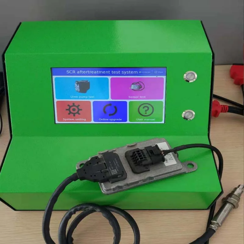Urea SCR post-processing tester urea pump Nitrogen sensor Level / temperature sensor NOx sensor Touch screen integrated machine
Urea SCR post-processing tester urea pump Nitrogen sensor Level / temperature sensor NOx sensor Touch screen integrated machine