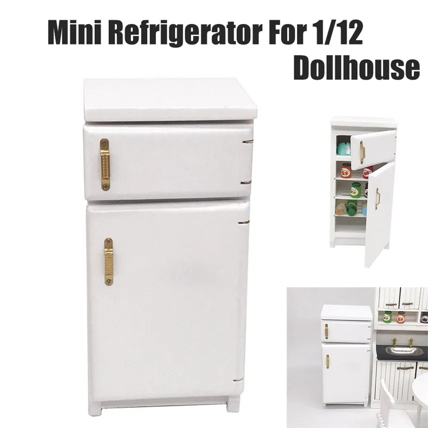 Mini Dollhouse Furniture Refrigerator Miniature Living Room Pretend Play Toy Gifts Gifts Kids Toys oyuncak Y*
Mini Dollhouse Furniture Refrigerator Miniature Living Room Pretend Play Toy Gifts Gifts Kids Toys oyuncak Y*