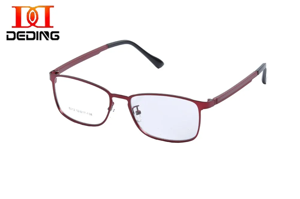 DEDING 2017 Men's Full Frame Metal Business Eye Glasses 52mm-17mm-138mm Square Frame for Prescription Lens Oculos de grau DD1449
DEDING 2017 Men's Full Frame Metal Business Eye Glasses 52mm-17mm-138mm Square Frame for Prescription Lens Oculos de grau DD1449