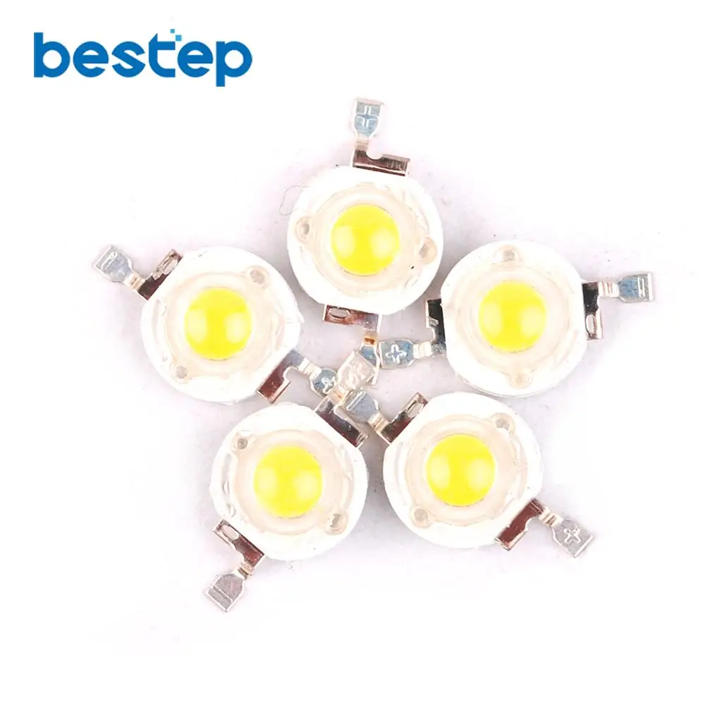 10PCS High Power 1W LED Chips Beads Bulb Diode Lamp White/Warm White/Green/Blue/Yellow/Red
10PCS High Power 1W LED Chips Beads Bulb Diode Lamp White/Warm White/Green/Blue/Yellow/Red
