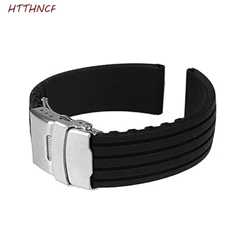 HTTHNCF Silicone Rubber Strap 22mm for Gear S3 for Fenix Chronos Watch Band Safety Clasp
HTTHNCF Silicone Rubber Strap 22mm for Gear S3 for Fenix Chronos Watch Band Safety Clasp
