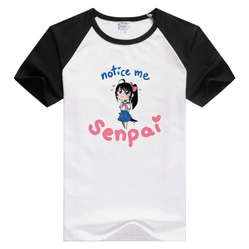 Yandere girl notice me senpai short sleeve casual Men Women T-shirt Comfortable Tshirt Cool Print Tops GA1061
Yandere girl notice me senpai short sleeve casual Men Women T-shirt Comfortable Tshirt Cool Print Tops GA1061