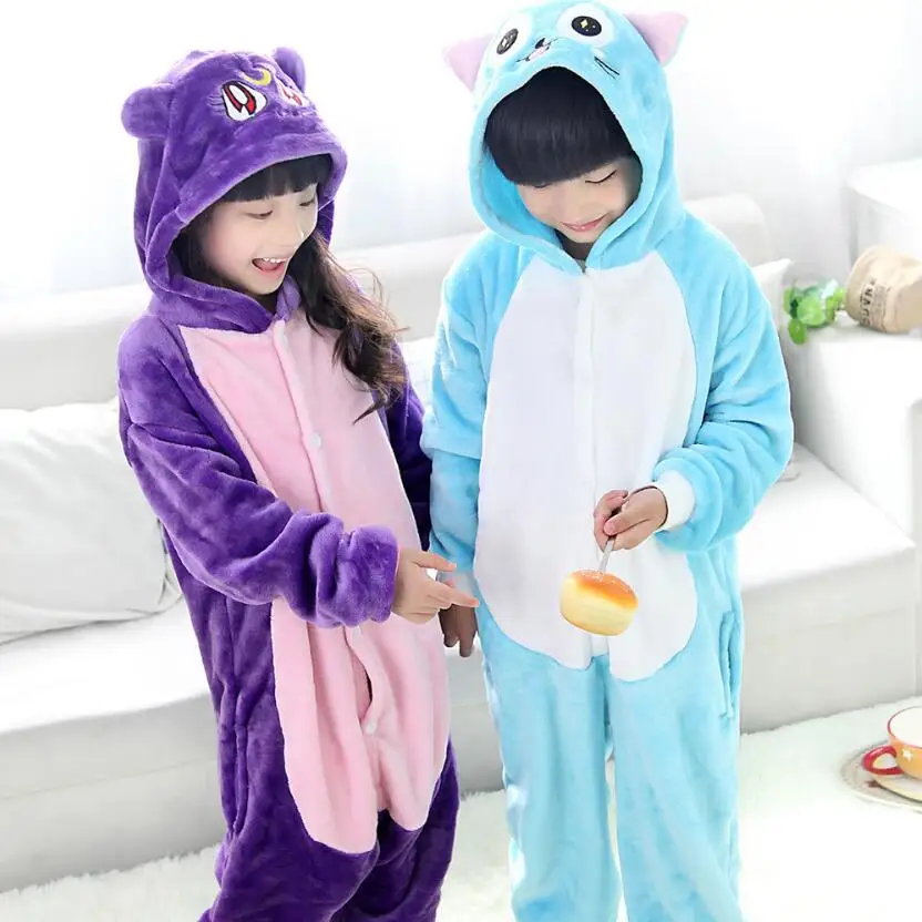 Kigurumi Suits for Children Sleepwear Cat Sleeper Jumpsuit Combinaison Pyjama Animal Pajamas Overalls Unicorn Girl Pikachu Anime
Kigurumi Suits for Children Sleepwear Cat Sleeper Jumpsuit Combinaison Pyjama Animal Pajamas Overalls Unicorn Girl Pikachu Anime