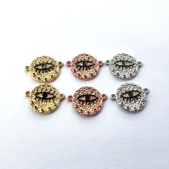 10Pcs New design Eye eyelash Pave Micro Cubic Zirconia Connector Beads DIY Jewelry For Bracelet CT458
10Pcs New design Eye eyelash Pave Micro Cubic Zirconia Connector Beads DIY Jewelry For Bracelet CT458