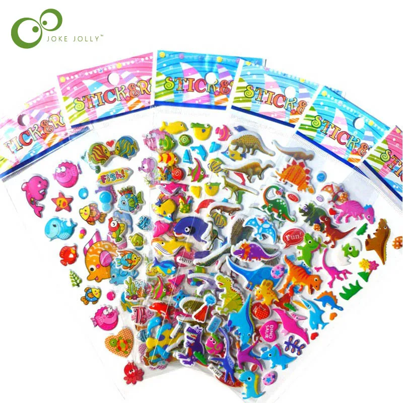 10PCS/LOT 3D dimensional dinosaur stickers for kids toys home wall decor cartoon mini sticker fridge WYQ
10PCS/LOT 3D dimensional dinosaur stickers for kids toys home wall decor cartoon mini sticker fridge WYQ