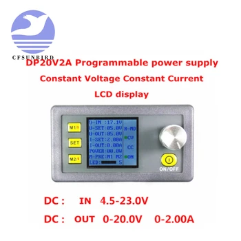 RD DP20V2A Constant Voltage and current Step-down Programmable Power Supply module buck Voltage converter LCD display voltmeter
RD DP20V2A Constant Voltage and current Step-down Programmable Power Supply module buck Voltage converter LCD display voltmeter