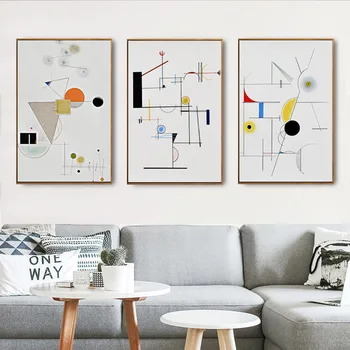 HAOCHU Modern Maths Art Musical Color Line Circle Geometric Canvas Painting Wall Picture For Living Room Office Decor
HAOCHU Modern Maths Art Musical Color Line Circle Geometric Canvas Painting Wall Picture For Living Room Office Decor
