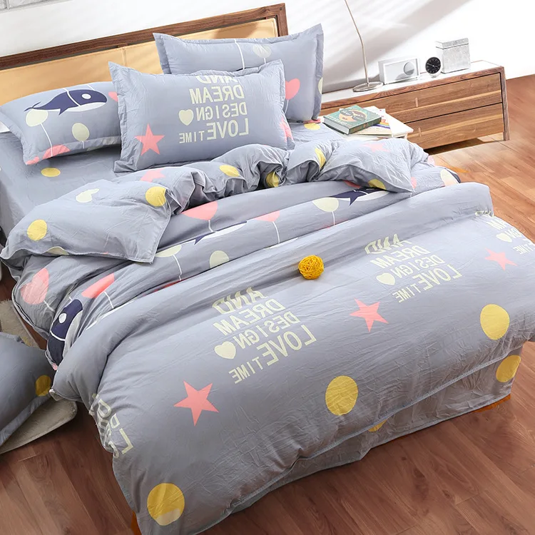 Free Shipping Modern Style Cotton Polyester Duvet Cover Set Bed Sheet Pillow case King Size Super Soft Bedding Sets CZ134
Free Shipping Modern Style Cotton Polyester Duvet Cover Set Bed Sheet Pillow case King Size Super Soft Bedding Sets CZ134