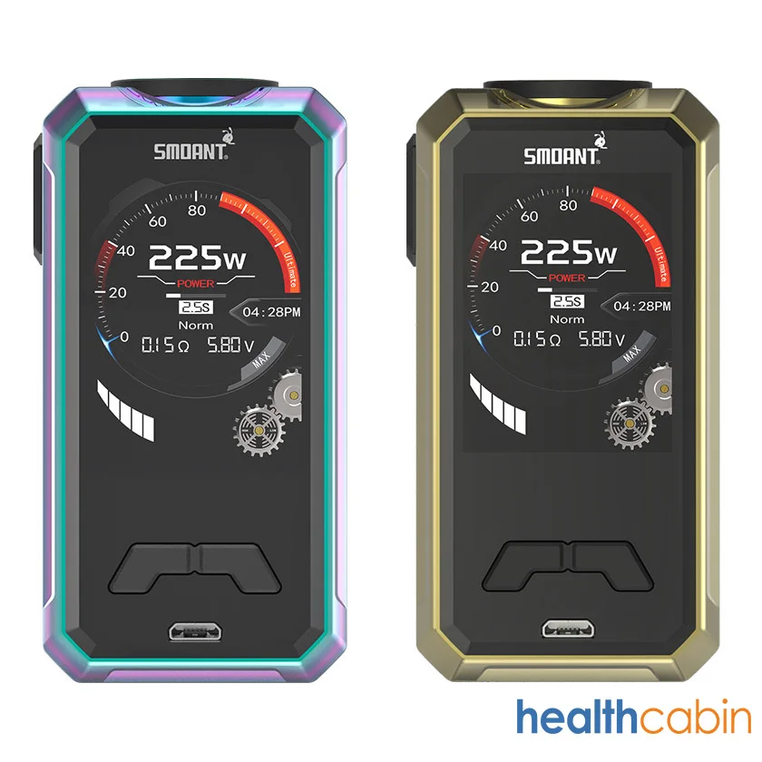 New Smoant Charon Mini 225W Box Mod With 2.0 Inch TFT Colorful Screen E-cigs for Vaper VW/TC Curve Mod Thread 510
New Smoant Charon Mini 225W Box Mod With 2.0 Inch TFT Colorful Screen E-cigs for Vaper VW/TC Curve Mod Thread 510
