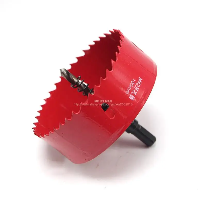 100mm 3.94" Bi-Metal Wood Hole Saws Bit for Woodworking DIY Wood Cutter Drill Bit
100mm 3.94" Bi-Metal Wood Hole Saws Bit for Woodworking DIY Wood Cutter Drill Bit