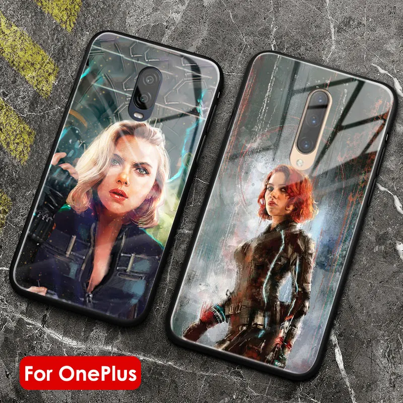 Black Widow marvel superhero smooth coque tempered glass soft silicone 1+7 pro phone case cover shell for OnePlus 6 6t 7 pro
Black Widow marvel superhero smooth coque tempered glass soft silicone 1+7 pro phone case cover shell for OnePlus 6 6t 7 pro