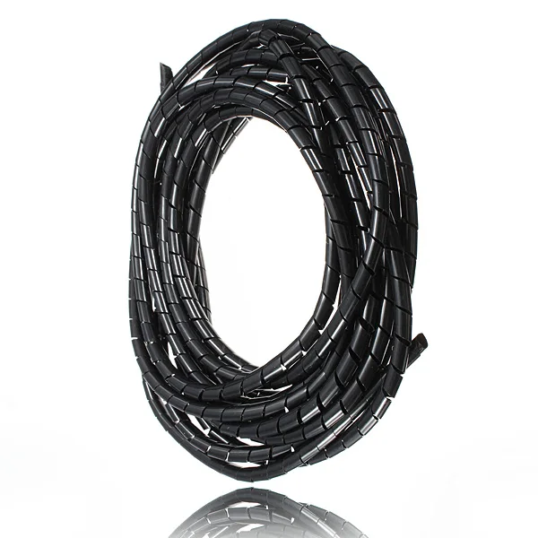 5M 6mm Spiral Wrap Sleeving Band Tube Cable Protector Line Wire Management Wrap for PC Computer Home Hide Cable Winding tube
5M 6mm Spiral Wrap Sleeving Band Tube Cable Protector Line Wire Management Wrap for PC Computer Home Hide Cable Winding tube