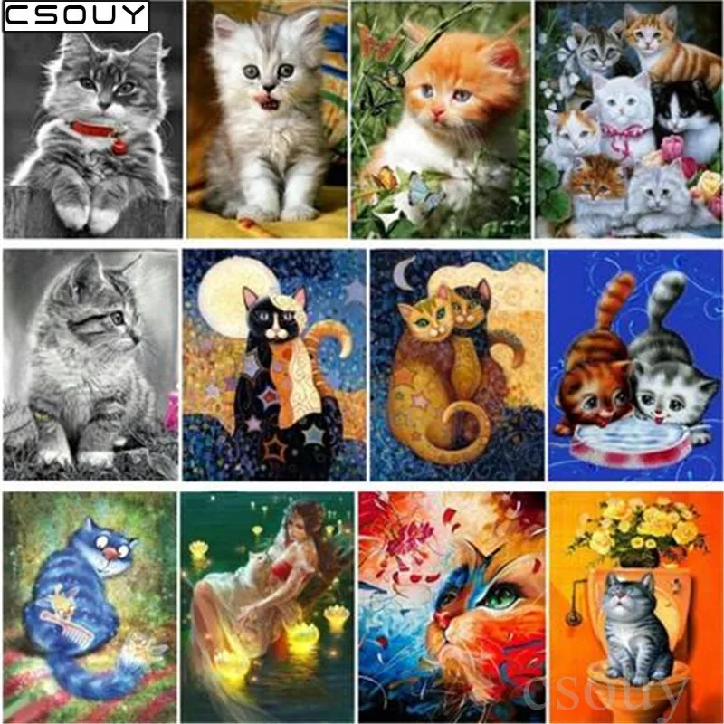 5D Diy Diamond Embroidery Game Of Kittens Diamond Painting Cross Stitch Full Square & Round Drill Mosaic Decoration Stickers Kit
5D Diy Diamond Embroidery Game Of Kittens Diamond Painting Cross Stitch Full Square & Round Drill Mosaic Decoration Stickers Kit