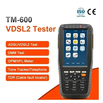 VDSL VDSL2 Tester ADSL WAN & LAN TEL DMM Test with all functions(OPM+VFL+Tone Tracker+TDR) TM600 VDSL
VDSL VDSL2 Tester ADSL WAN & LAN TEL DMM Test with all functions(OPM+VFL+Tone Tracker+TDR) TM600 VDSL