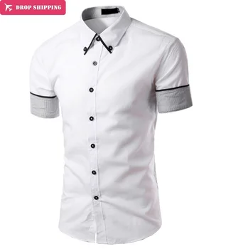 DropshippingDrop ShippingCotton Polyester Regular Camisas Spring Mens Fashion Hit Color Fit Short Sleeved For Men Free Shipping
DropshippingDrop ShippingCotton Polyester Regular Camisas Spring Mens Fashion Hit Color Fit Short Sleeved For Men Free Shipping
