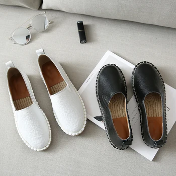 2018 Espadrilles Slipony Women Round Toe Flats Casual Shoes Brand Designer Ballet Flats Loafers Slip On Loafer Black White
2018 Espadrilles Slipony Women Round Toe Flats Casual Shoes Brand Designer Ballet Flats Loafers Slip On Loafer Black White