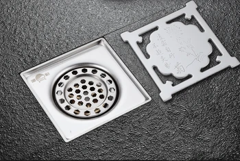Bathroom Stainless Steel Floor Drain Drainer Large Flow Drainage Deodorant Floor Drain Meilan Bamboo Flower Pattern Floor Drain
Bathroom Stainless Steel Floor Drain Drainer Large Flow Drainage Deodorant Floor Drain Meilan Bamboo Flower Pattern Floor Drain