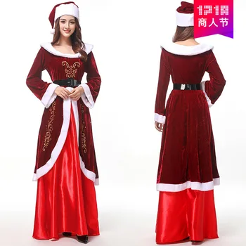 2019 New Christmas Clothing Classical Long Sleeve Queen's Palace Costume Christmas Party Costume X159
2019 New Christmas Clothing Classical Long Sleeve Queen's Palace Costume Christmas Party Costume X159