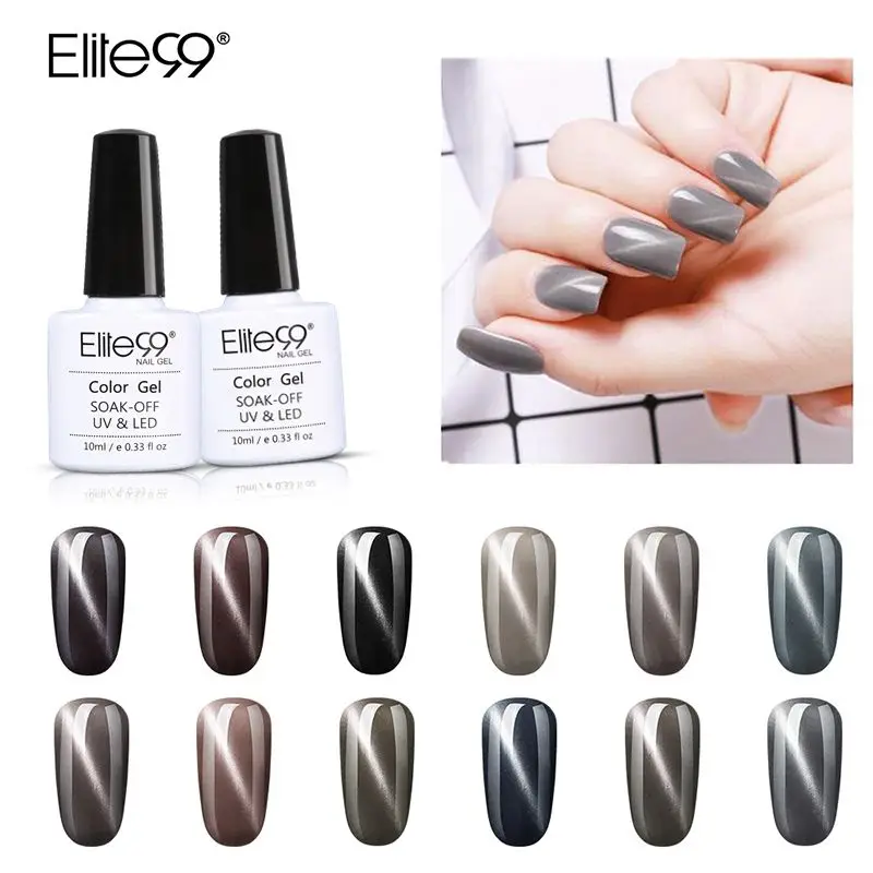 Elite99 12 Colors Cat's Eye Gel Need Magnet Base Top Coat Grey Series Vernis UV Gel Nail Polish LED Gel Enamel 10ml
Elite99 12 Colors Cat's Eye Gel Need Magnet Base Top Coat Grey Series Vernis UV Gel Nail Polish LED Gel Enamel 10ml