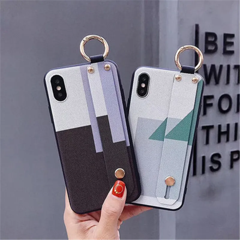 Luxury Simple pattern Wristband Soft cover case Phone Cases for iPhone 6 6S 7 8 Plus For iPhone X XR XS Max Silicone Cover Case
Luxury Simple pattern Wristband Soft cover case Phone Cases for iPhone 6 6S 7 8 Plus For iPhone X XR XS Max Silicone Cover Case