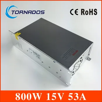 15V DC Switching Power Supply 53A 800W Driver Transformer 110V 220V AC TO DC SMPS for Industry Mechanical Equipment Light
15V DC Switching Power Supply 53A 800W Driver Transformer 110V 220V AC TO DC SMPS for Industry Mechanical Equipment Light