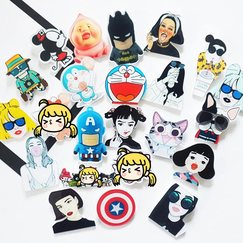 1Pcs Lovely Cartoon Cool Girls Brooch Acrylic Badges Icons For Woman Clothes Backpack Icon Pin Badge Decoration Badges Clothing
1Pcs Lovely Cartoon Cool Girls Brooch Acrylic Badges Icons For Woman Clothes Backpack Icon Pin Badge Decoration Badges Clothing