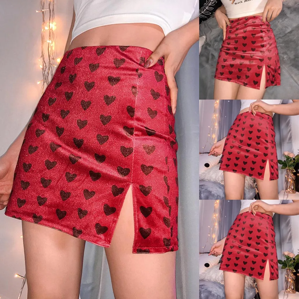 Fashsiualy Sexy Women Fashion Leather skirts high waist skirt Heart Printed skirts evening party Pencil Bodycon Mini Skirt Free
Fashsiualy Sexy Women Fashion Leather skirts high waist skirt Heart Printed skirts evening party Pencil Bodycon Mini Skirt Free
