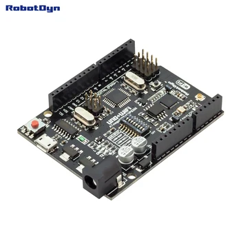 UNO+WiFi R3 ATmega328P+ESP8266 (32Mb memory), USB-TTL CH340G. Compatible for Arduino Uno, NodeMCU, WeMos ESP8266
UNO+WiFi R3 ATmega328P+ESP8266 (32Mb memory), USB-TTL CH340G. Compatible for Arduino Uno, NodeMCU, WeMos ESP8266