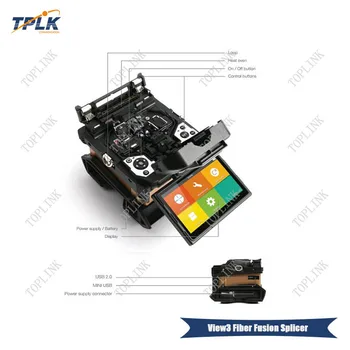 Korea Original View3 fiber fusion splicer ARC Multi-function FTTH high quality fiber Fusion Splicer best pricer
Korea Original View3 fiber fusion splicer ARC Multi-function FTTH high quality fiber Fusion Splicer best pricer