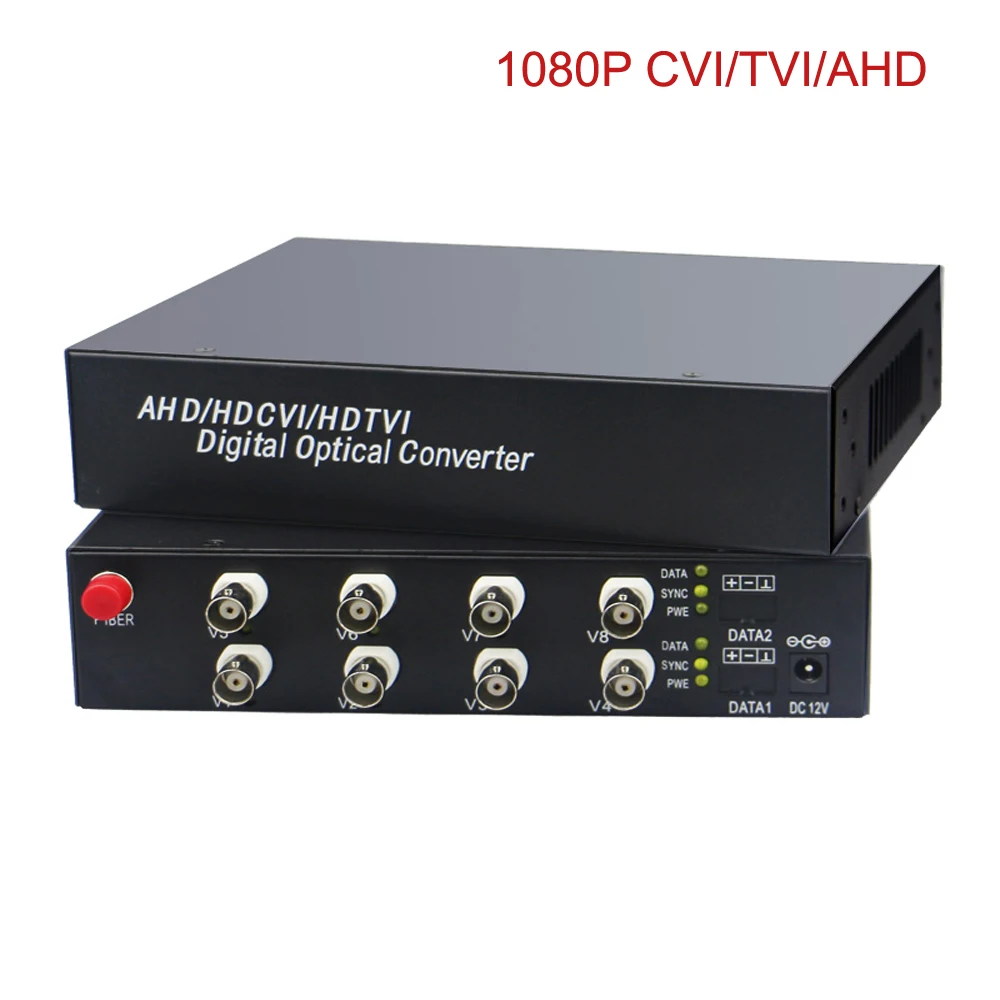 HD Video Fiber Optical Media Converters (Transmitter and Receiver) for HD CCTV 1080P 960p 720p CVI TVI AHD Cameras
HD Video Fiber Optical Media Converters (Transmitter and Receiver) for HD CCTV 1080P 960p 720p CVI TVI AHD Cameras