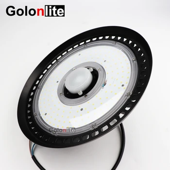 Golonlite sensor LED high bay light 200W 150W 100W 1-10V dimmable UFO LED lamp IP65 waterproof CE Lumields SMD3030
Golonlite sensor LED high bay light 200W 150W 100W 1-10V dimmable UFO LED lamp IP65 waterproof CE Lumields SMD3030