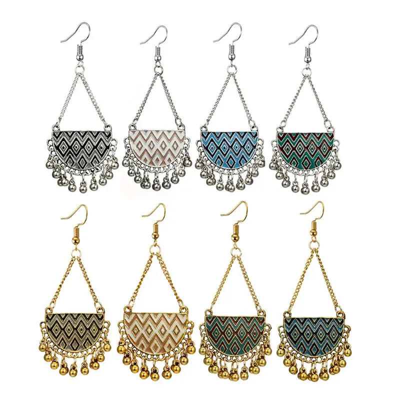 Ethnic Kundan Jhumka Jhumki Drop Dangling Earrings Women Gypsy Fashion Jewelry For Women Christmas Gifts
Ethnic Kundan Jhumka Jhumki Drop Dangling Earrings Women Gypsy Fashion Jewelry For Women Christmas Gifts