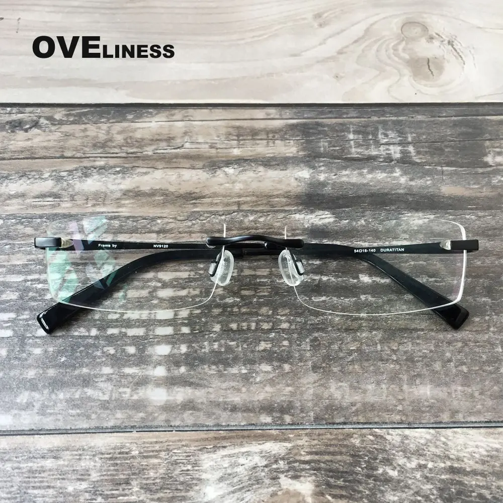 Prescription eyewear frame Titanium eyeglasses rimless glasses frame men Spectacles women Optical glasses light eye glasses
Prescription eyewear frame Titanium eyeglasses rimless glasses frame men Spectacles women Optical glasses light eye glasses