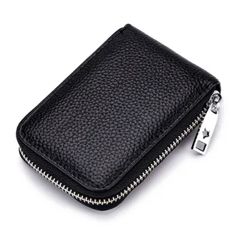 Fashion Genuine Leather Minimalist Organizer Women Business Card Holder Men Cowhide Travel Zipper Card Bag 8 Colors QB304
Fashion Genuine Leather Minimalist Organizer Women Business Card Holder Men Cowhide Travel Zipper Card Bag 8 Colors QB304