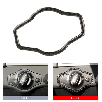 Car Styling Real Carbon Fiber Interior Headlight Switch Button Frame Sticker Trim Cover For Audi A4 B8 A5 Q5 2010 20112012 -2016
Car Styling Real Carbon Fiber Interior Headlight Switch Button Frame Sticker Trim Cover For Audi A4 B8 A5 Q5 2010 20112012 -2016