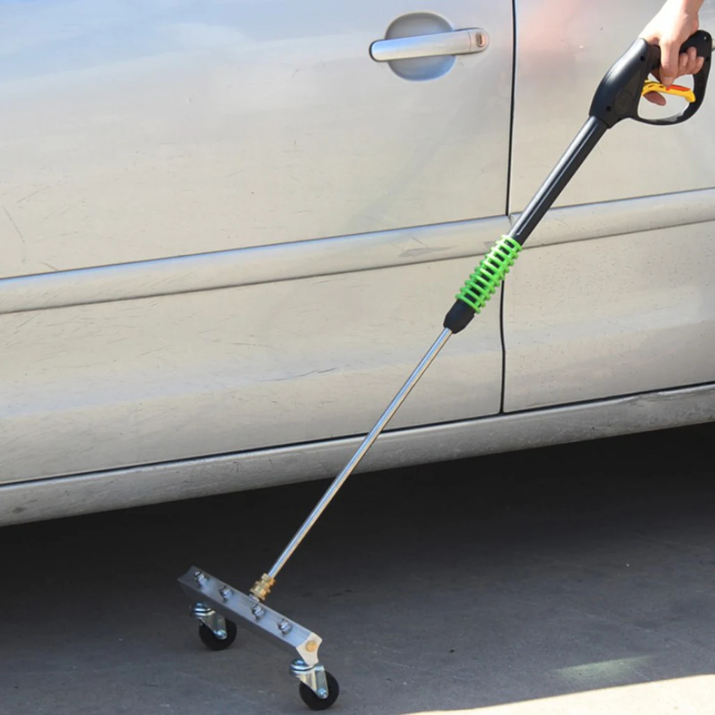 High Pressure Undercarriage Cleaner Cleaning Water Broom Under Cars Wash w/4 Nozzle Easy Control
High Pressure Undercarriage Cleaner Cleaning Water Broom Under Cars Wash w/4 Nozzle Easy Control