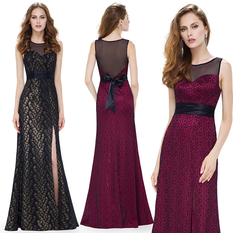 2019 Evening Dresses Ever Pretty Gorgeous Formal Round Neck Lace Long Sexy Black Party EP08950 Special Occasion Party Dresses
2019 Evening Dresses Ever Pretty Gorgeous Formal Round Neck Lace Long Sexy Black Party EP08950 Special Occasion Party Dresses